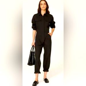 Rivet Utility Women’s Black Powerhouse Jumpsuit Size Large